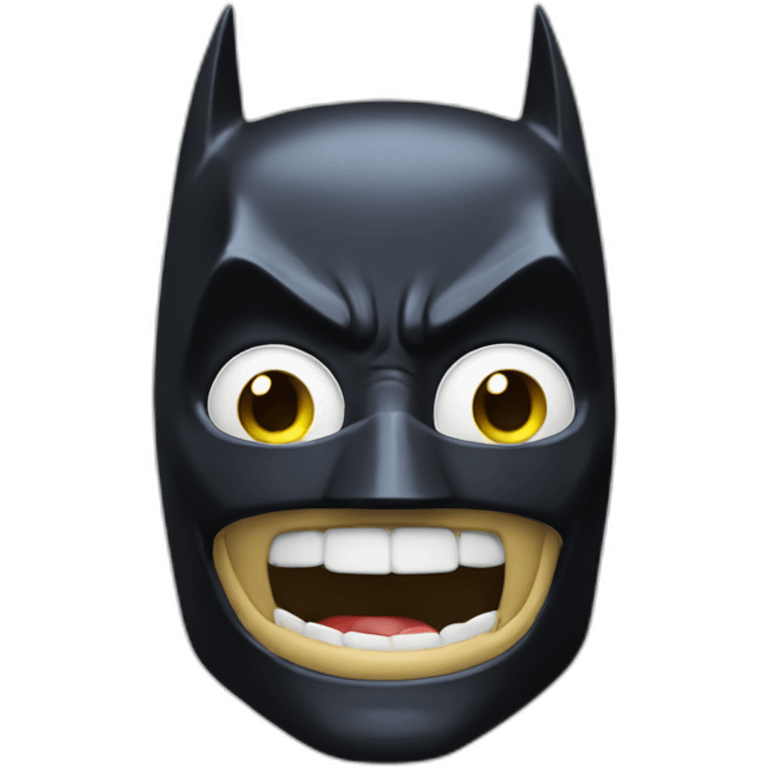 Batman riendo emoji