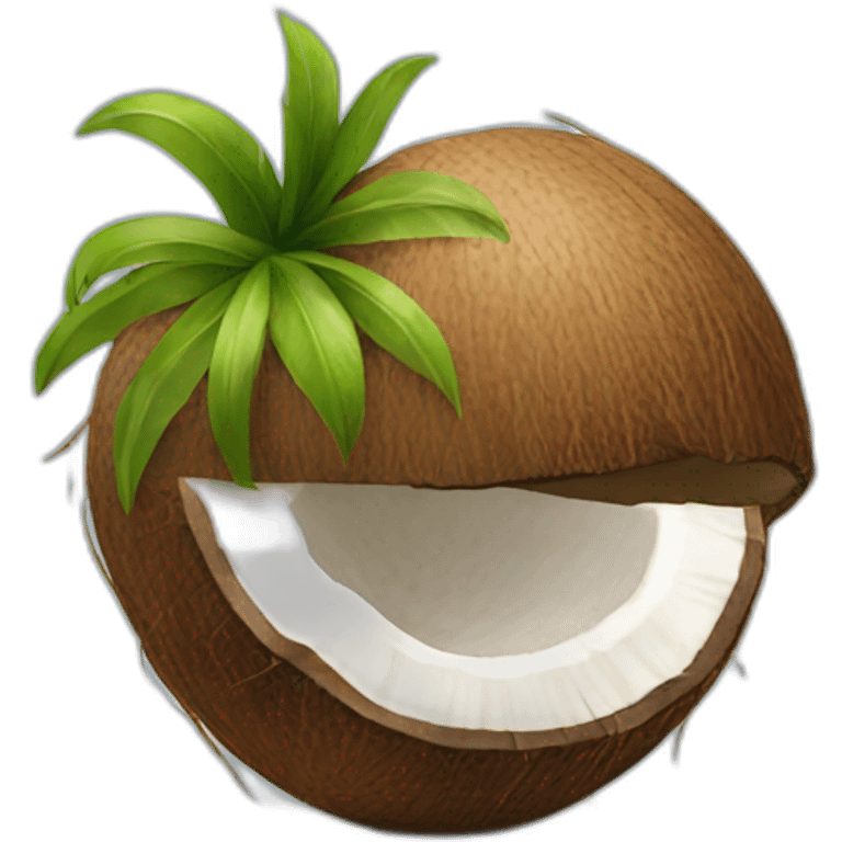 Coconut emoji