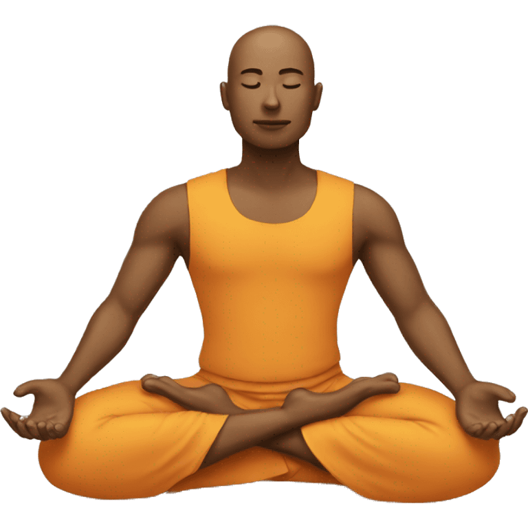 Meditation emoji