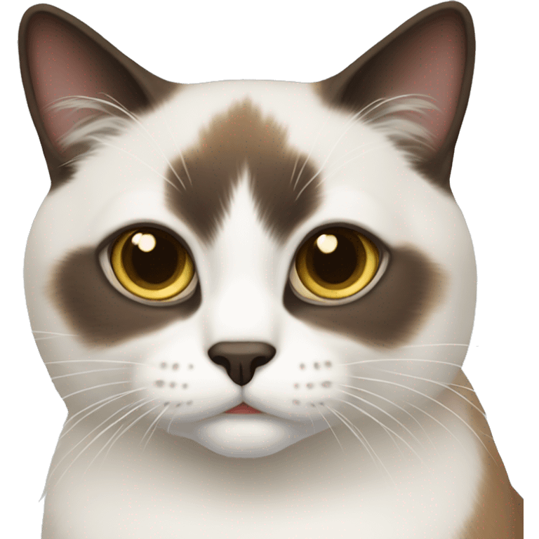 snowshoe cat emoji