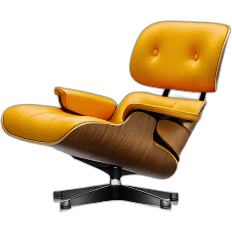 vitra eames lounge chair emoji