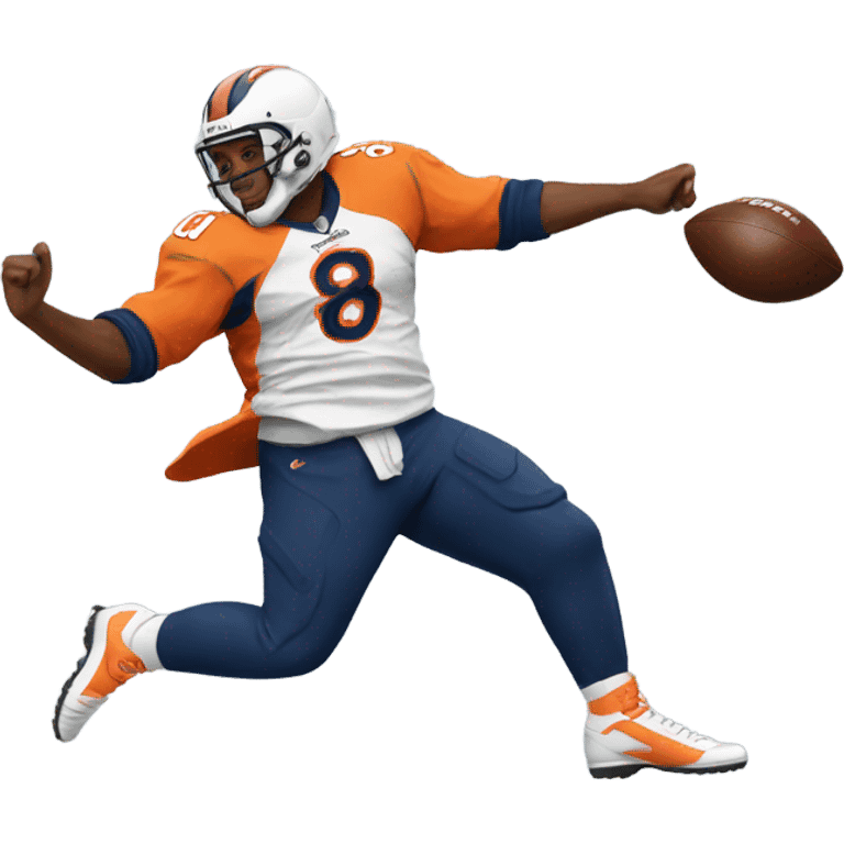 Denver Bronco dancing emoji