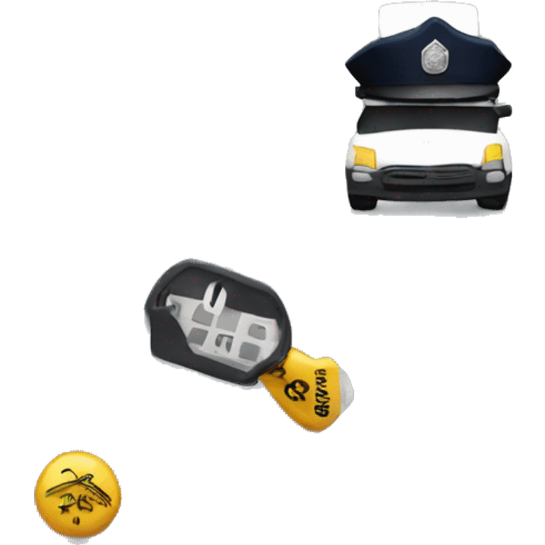 Police crime scene emoji