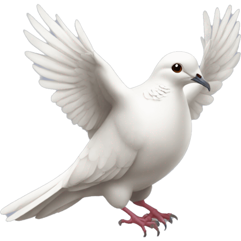 White winged dove emoji