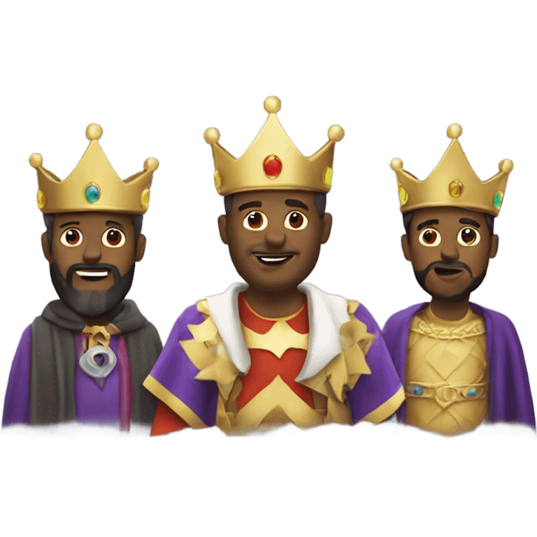 Los 3 reyes magos  emoji