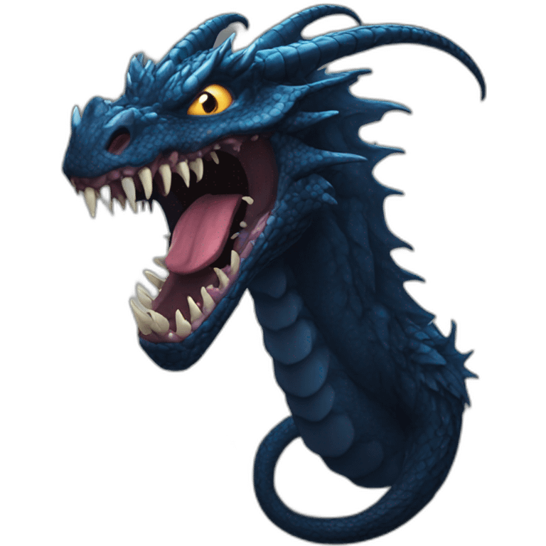 venom symbiont dragon emoji