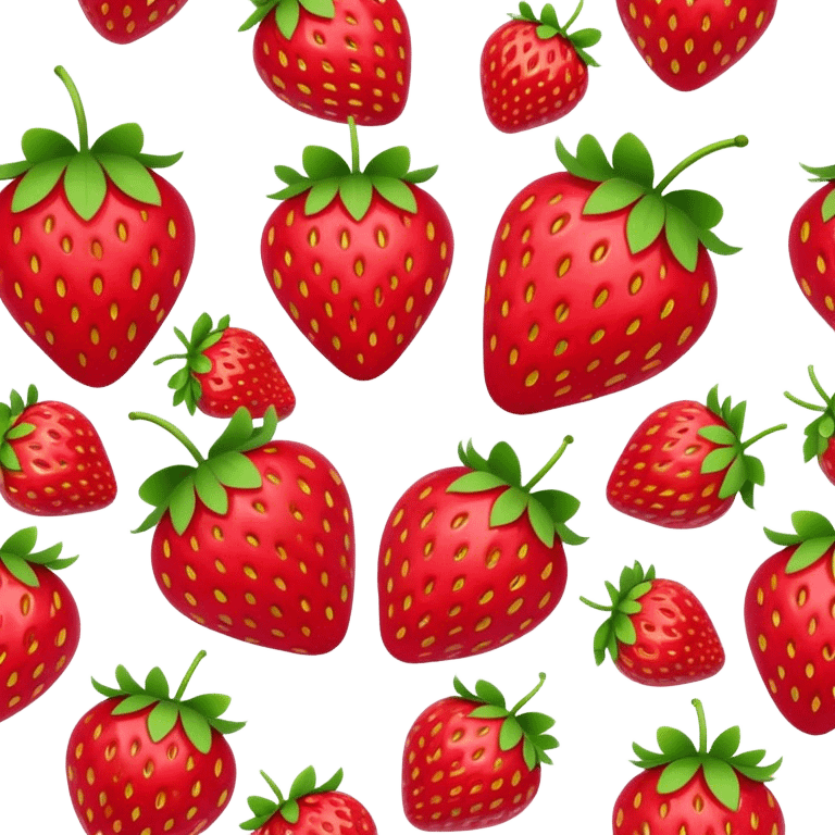 Strawberries  emoji