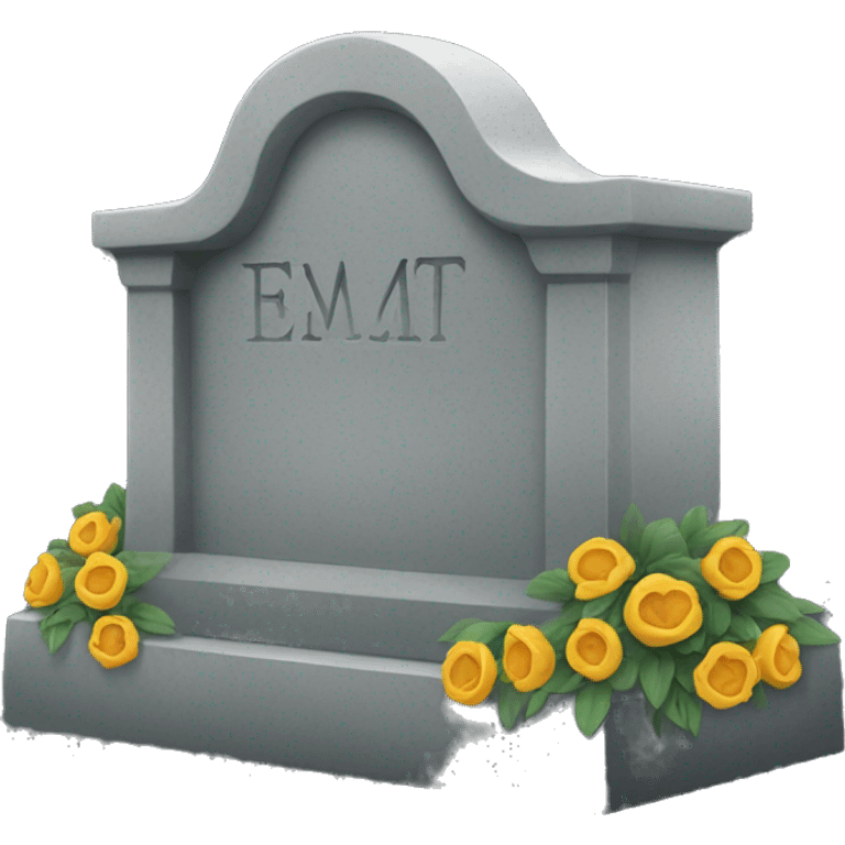 grave of woman emoji