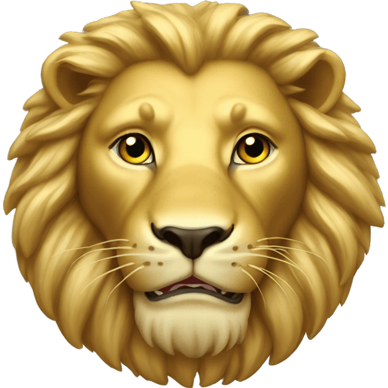 gold lion emoji