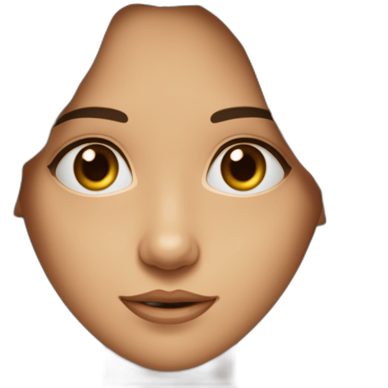 fIlle brune avec les yeux bleus et des tâches de rousseur  garçon brun avec des cheveux mi long et les yeux marron  emoji