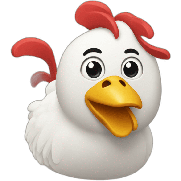 postal-chicken emoji