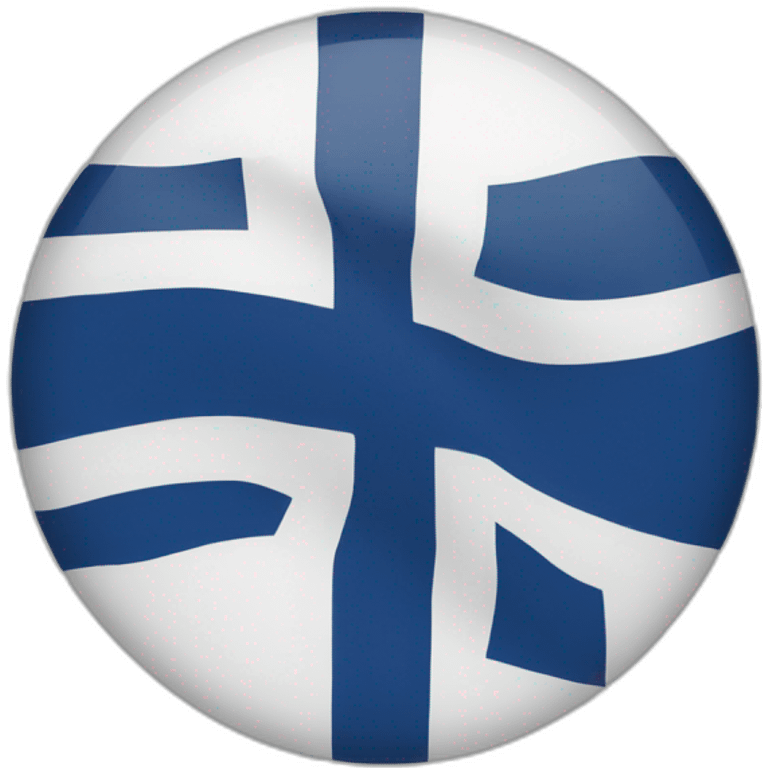 Finland-flag-round emoji