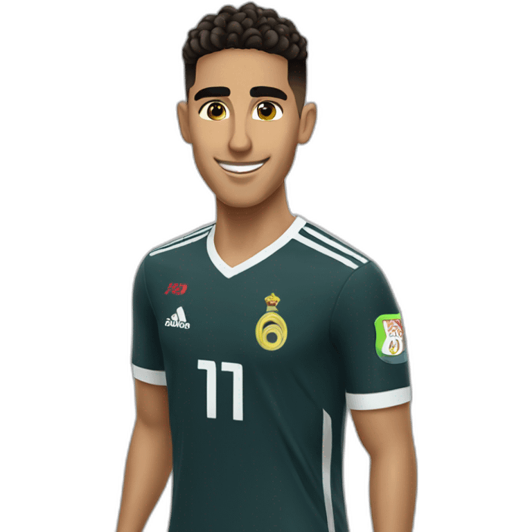 Achraf hakimi emoji