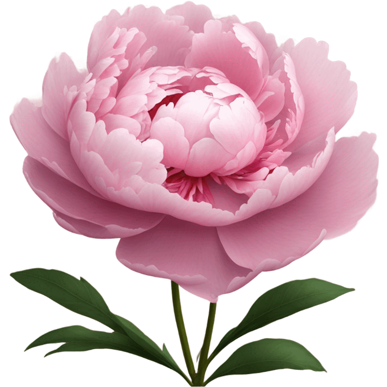 Peony emoji