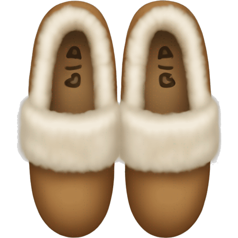 ugg slippers emoji