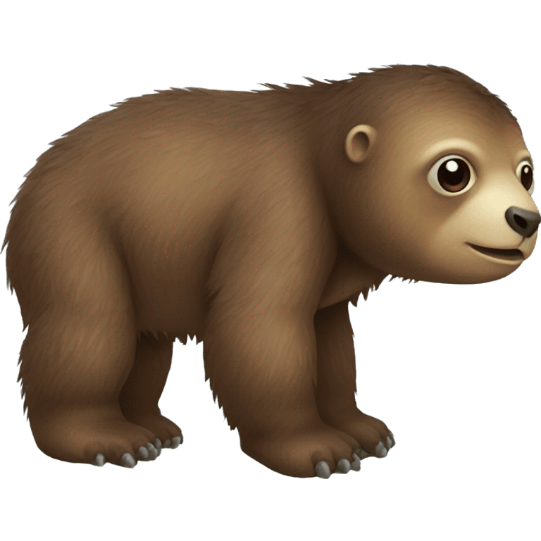 giant ground sloth baby emoji