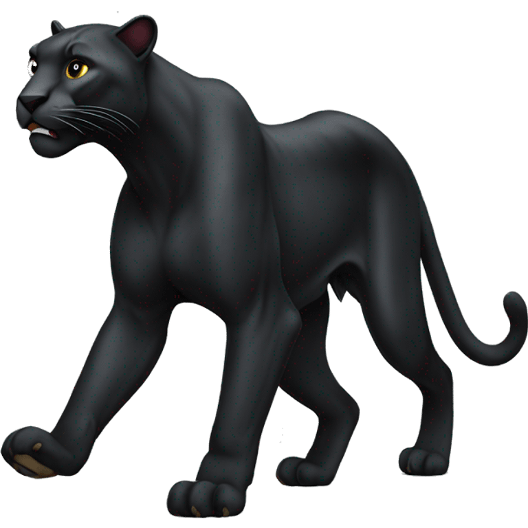 Panther walking emoji