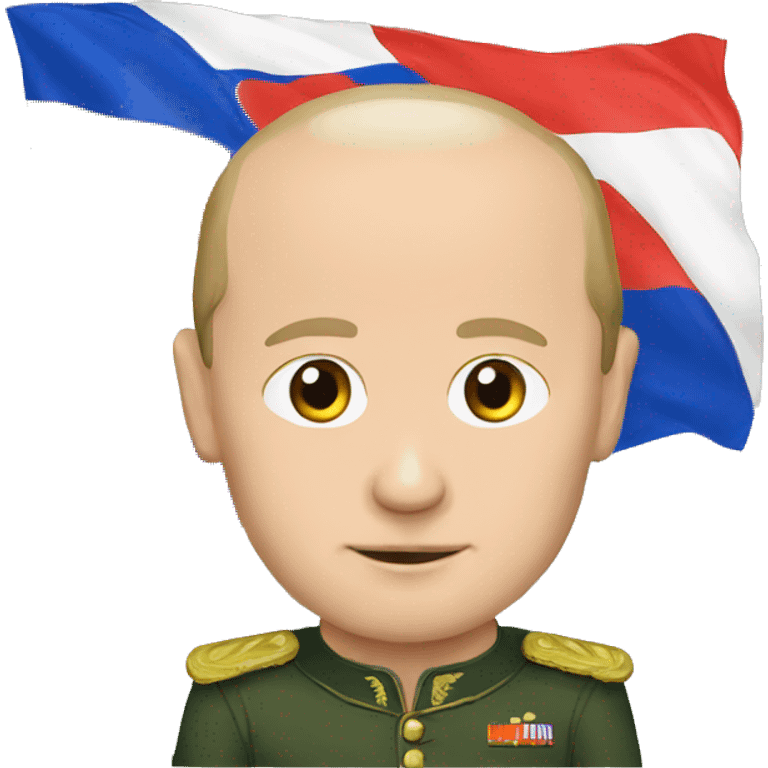 putin and flag emoji