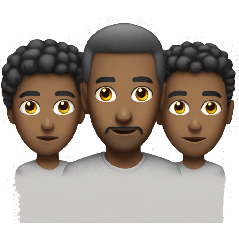 tag team of 3 European people emoji