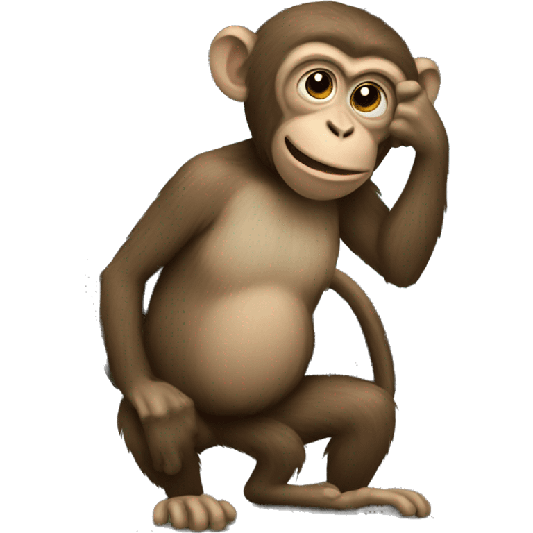 monkey watch tv emoji