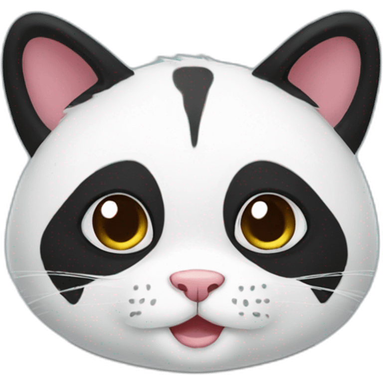 panda cat emoji