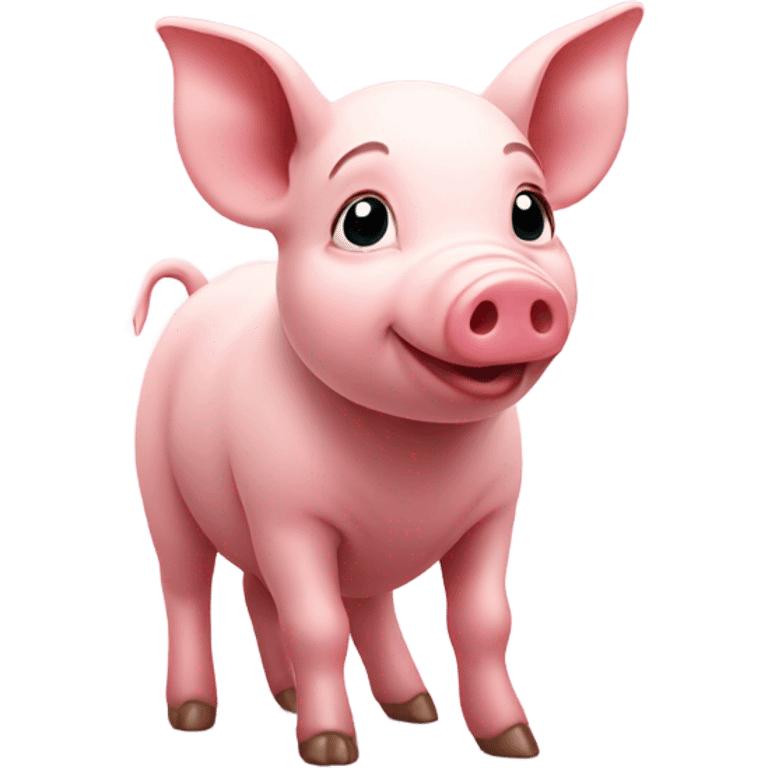 Piglet standing emoji