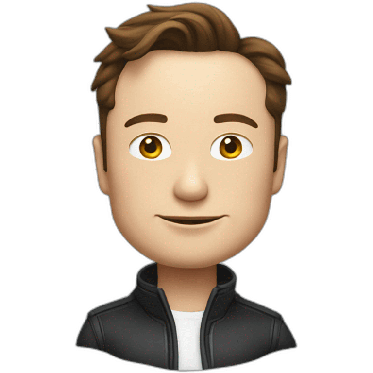 Elon musk En tenue de plongée emoji