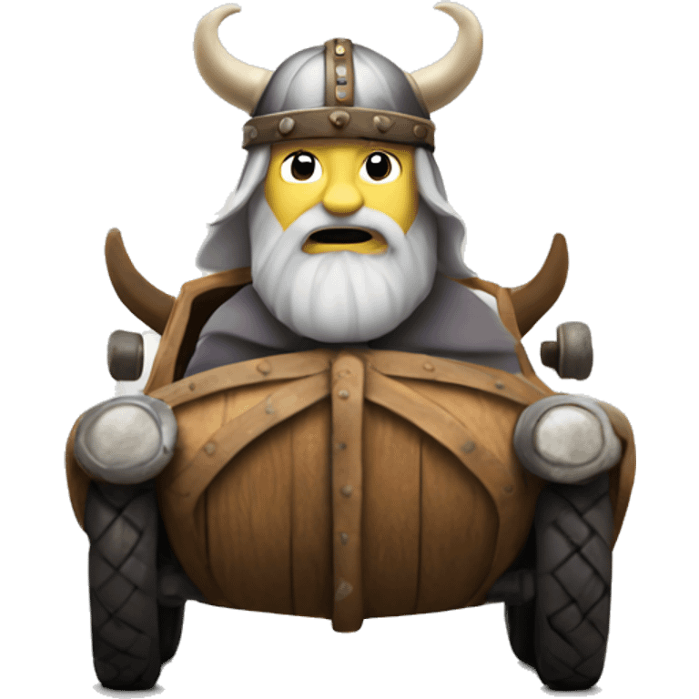 Viking car emoji