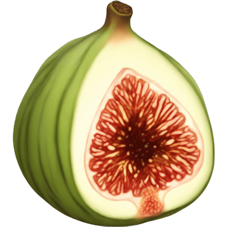 fig the fruit emoji