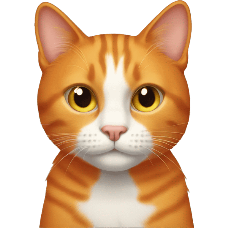 Orange cat  emoji