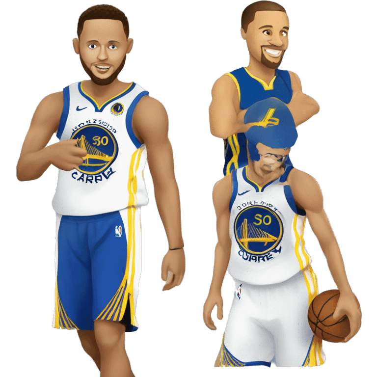 Stephen curry with me emoji