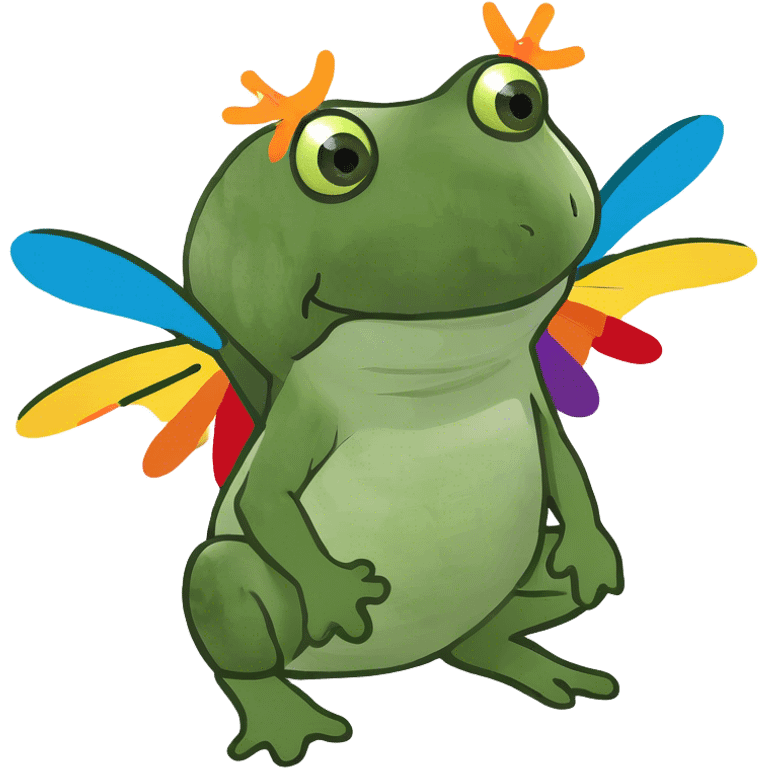 bufo with wings emoji