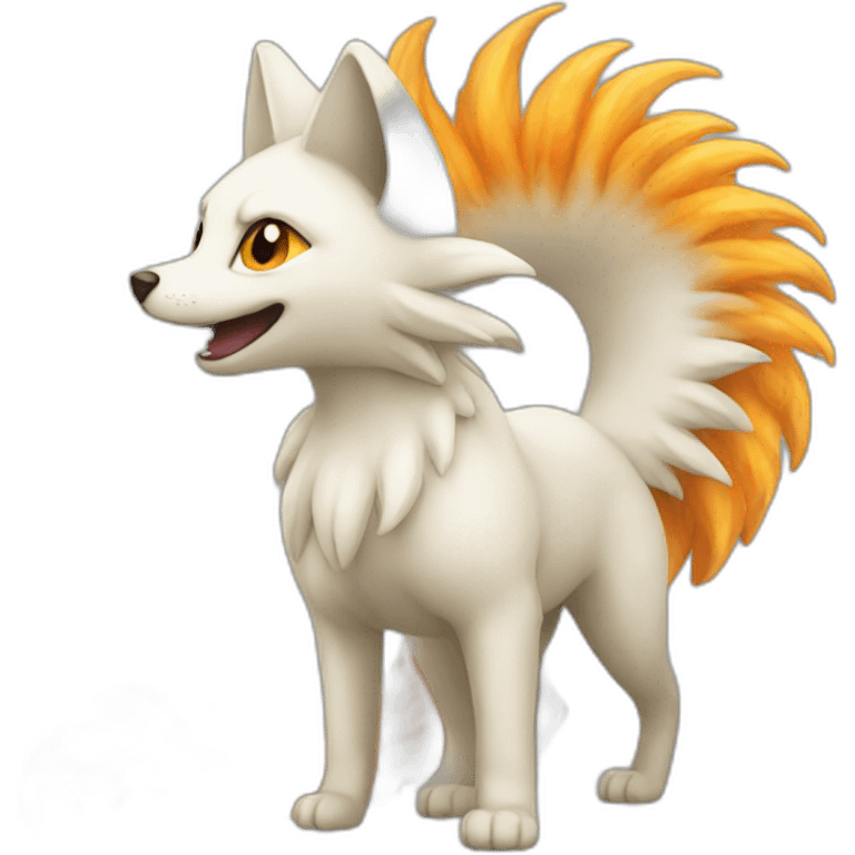 Nine tailed emoji