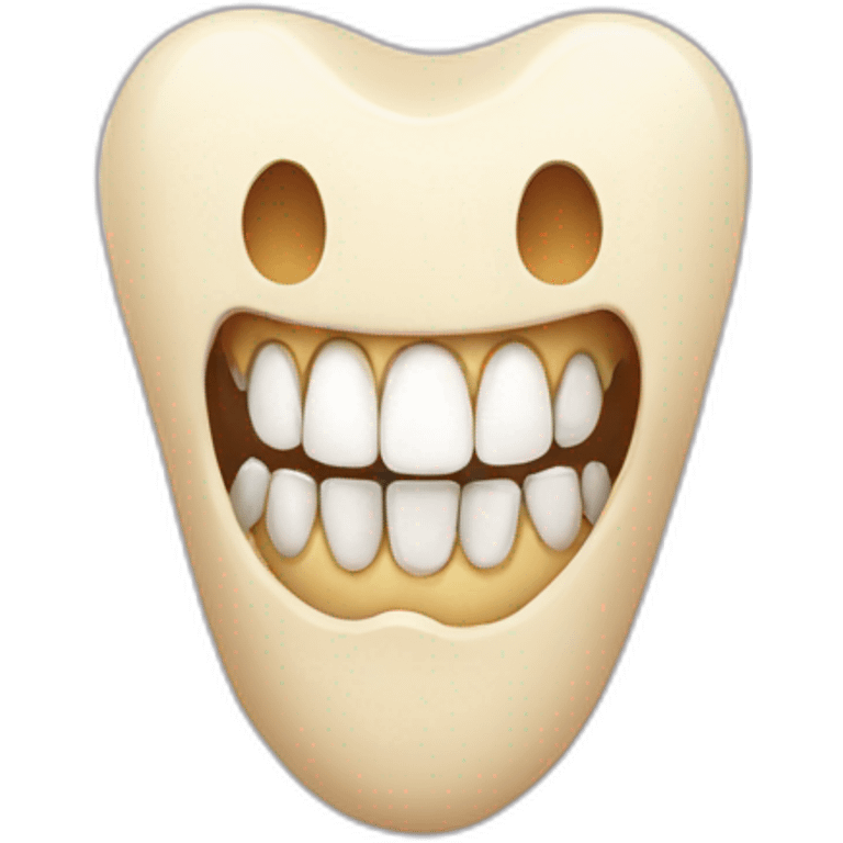 British teeth emoji