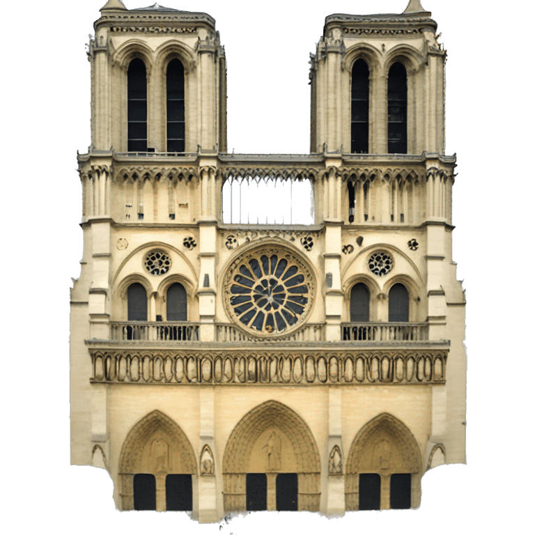 Notre Dame Paris emoji