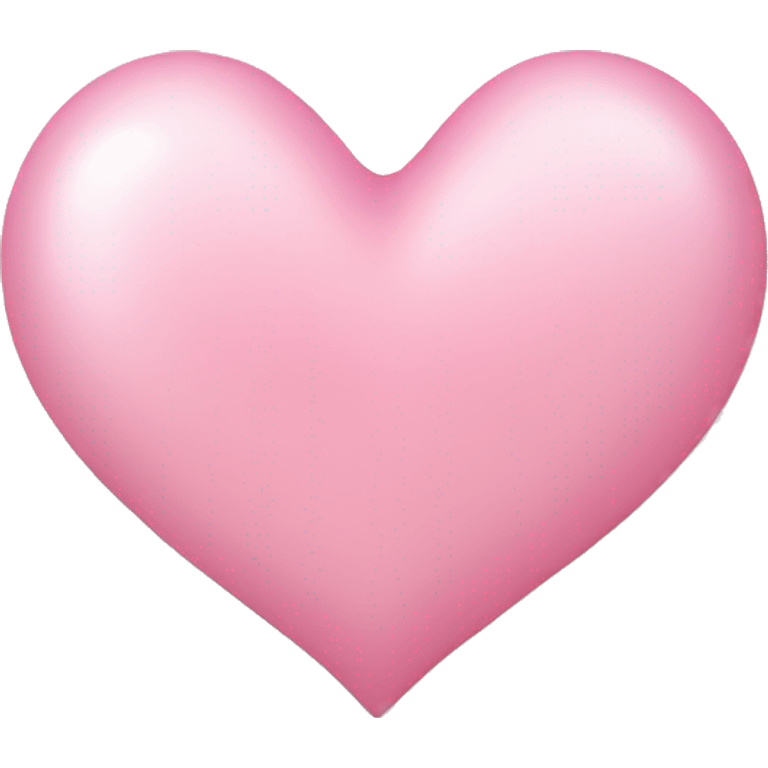 light pink heart emoji