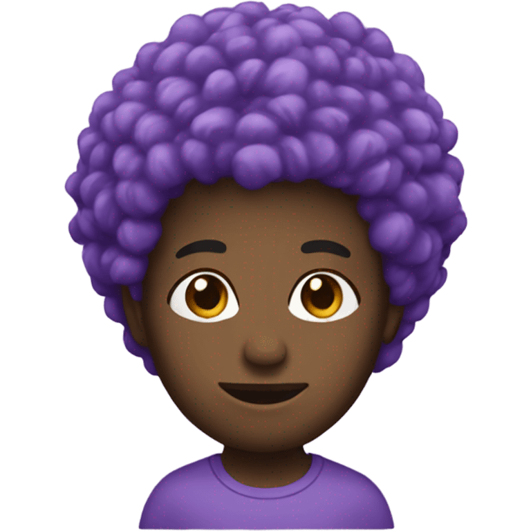 Black lavender  emoji