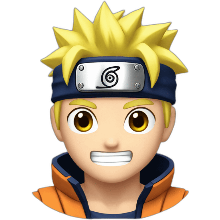 Super naruto sayan emoji