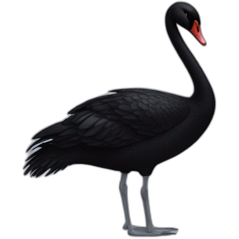 black swan emoji