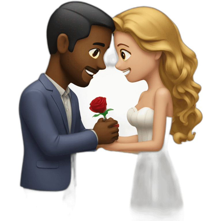 Marriage proposal emoji