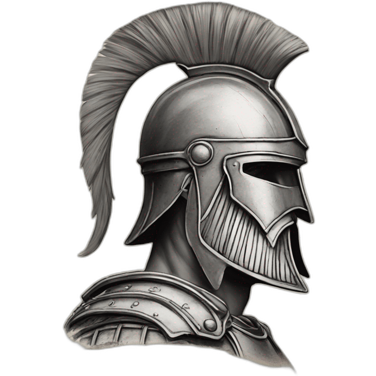 centurion-profile-penandink-canvas emoji