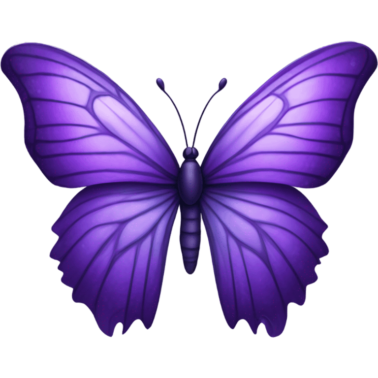 purple butterfly  emoji