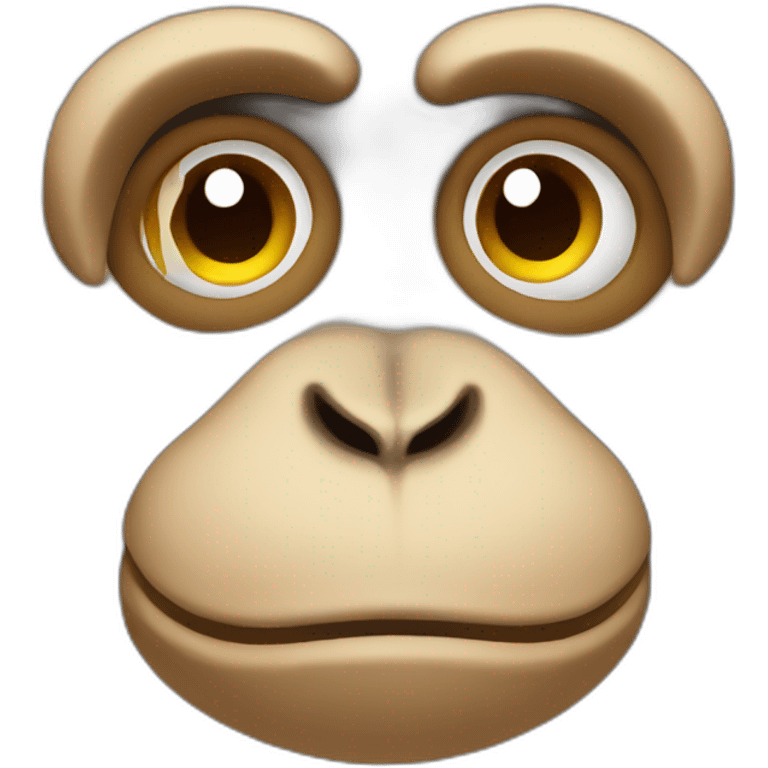 sad monkey emoji