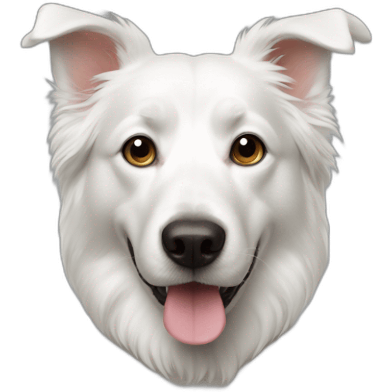 White dog emoji