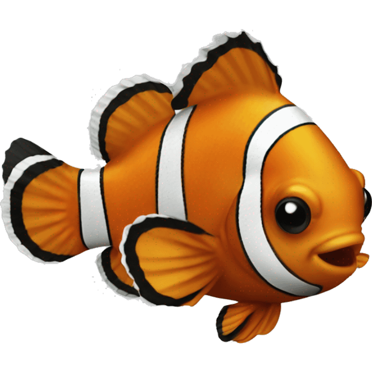 Clownfish smiling emoji