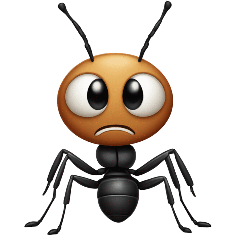 Angry ant emoji