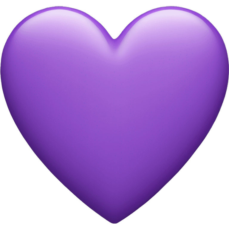 pastl purple heart emoji