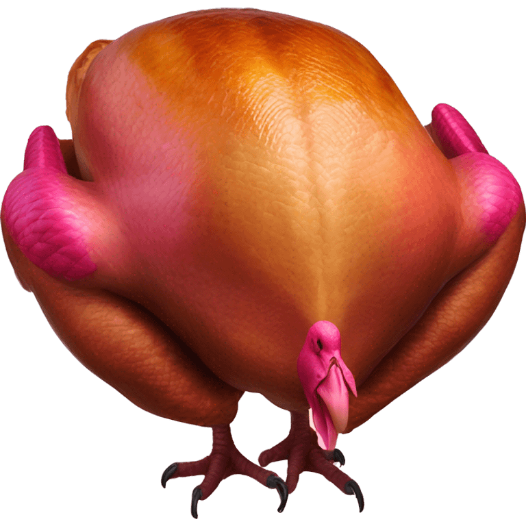 HotPink-roasted turkey  emoji