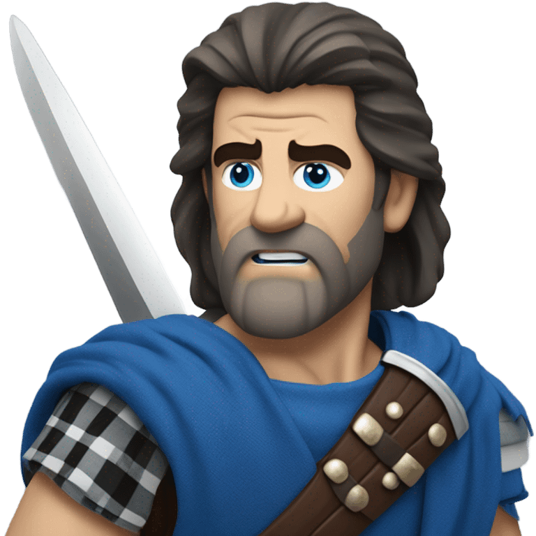 Mel Gibson braveheart emoji