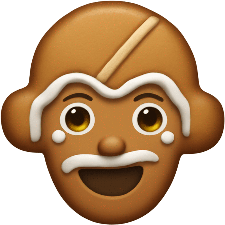 gingerbread cookie emoji